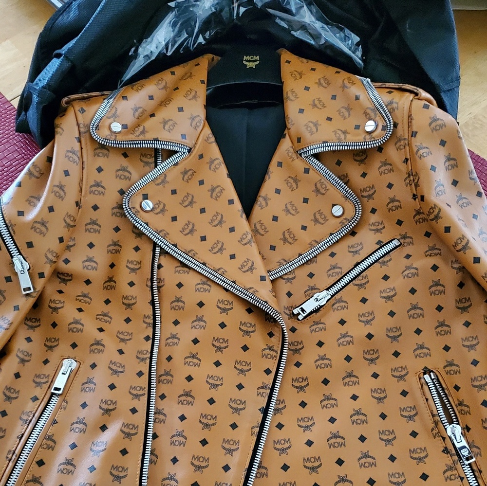 MCM Leather Riders Jacket